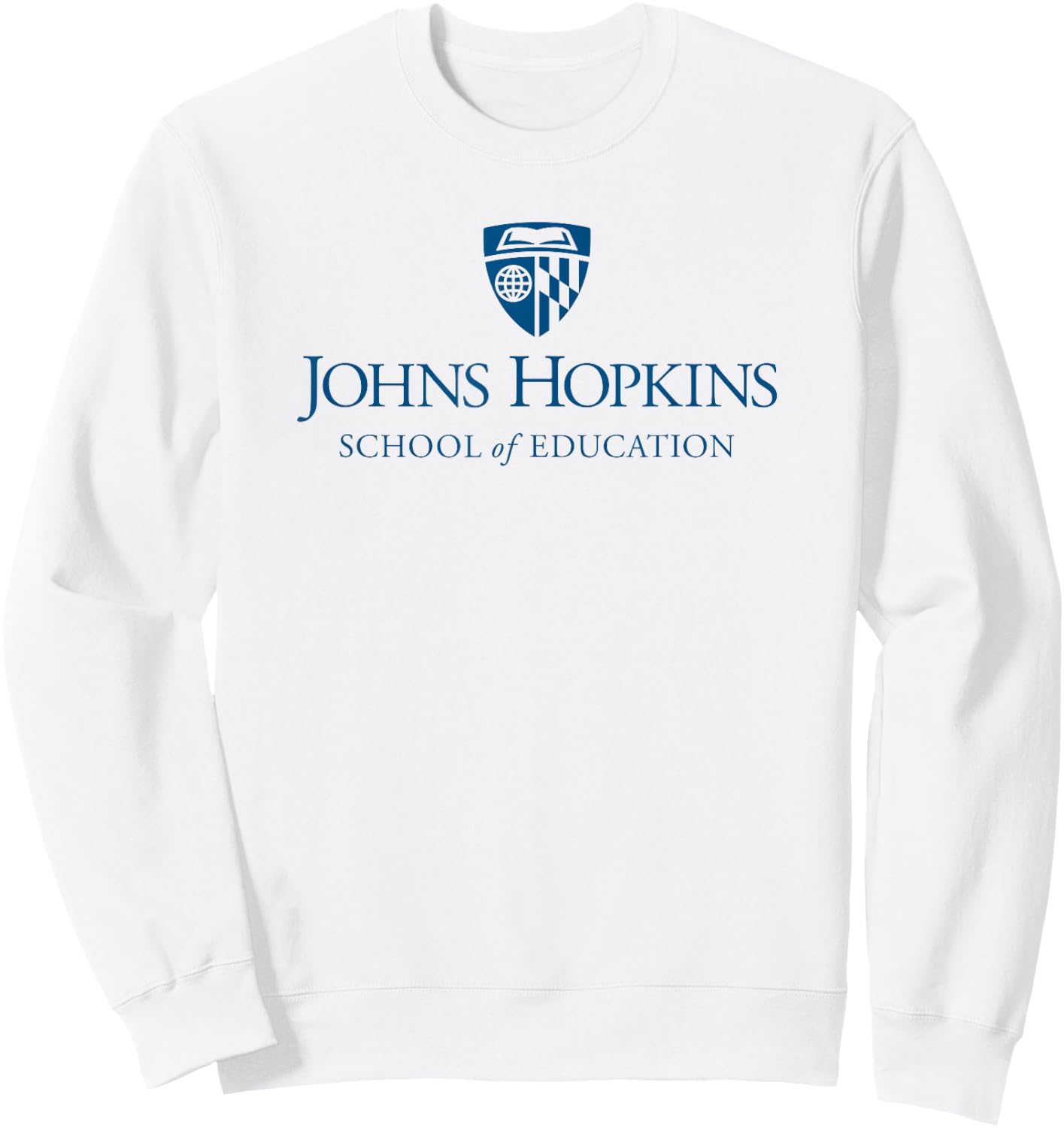 Johns Hopkins Education Sweatshirt - Sweatshirt | White