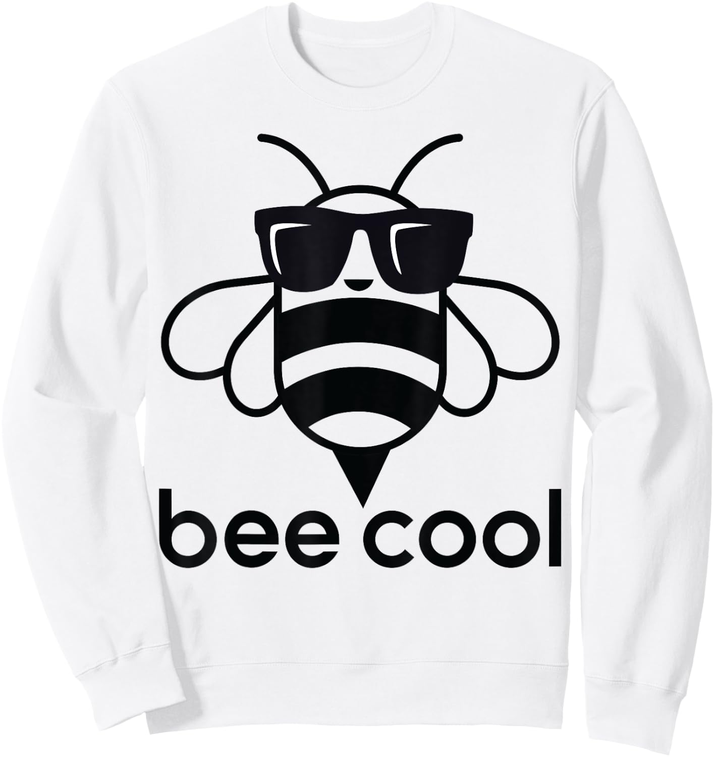 Boy Bee-Shirt Bumble Bee Cool Toddler Kids Cute BumbleBee Sweatshirt - Sweatshirt | White
