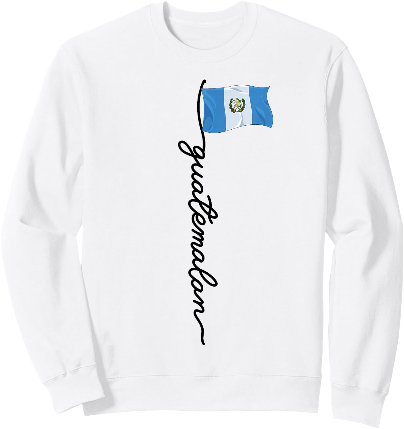 Guatemala Signature Guatemalan Sweatshirt - Sweatshirt | White