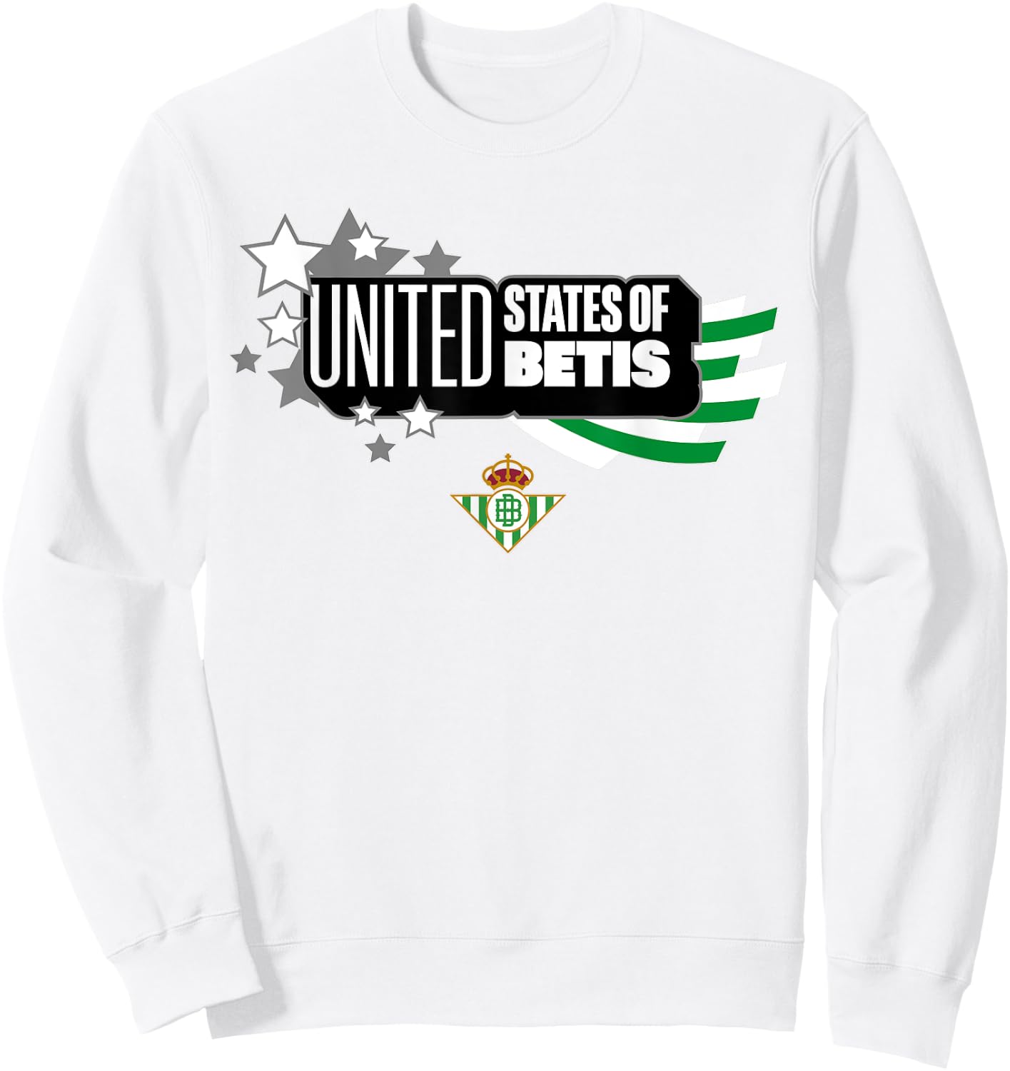 Real Betis sports exclusive collection. Sweatshirt - Sweatshirt | White