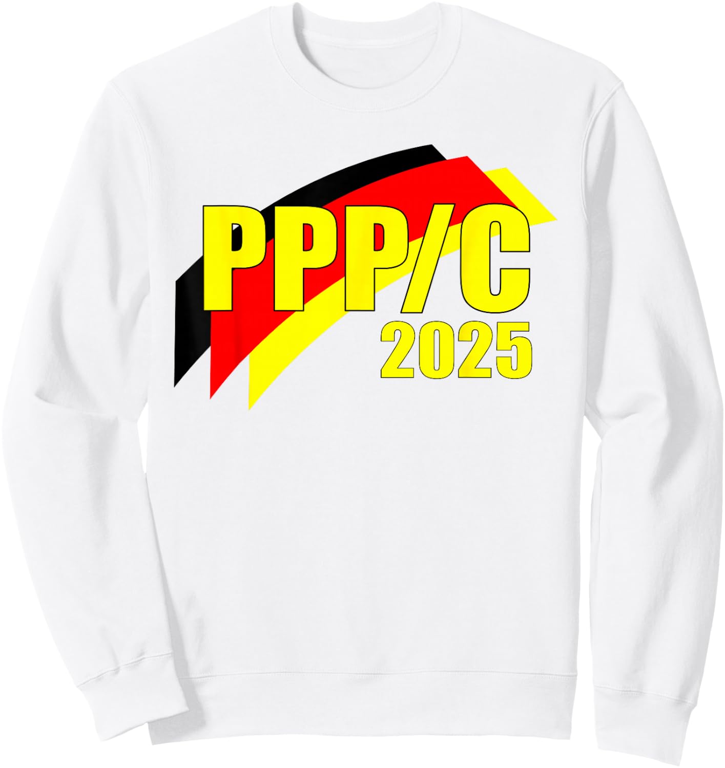 PPP/C Political Campaign 2025 - Guyana Sweatshirt - Sweatshirt | White