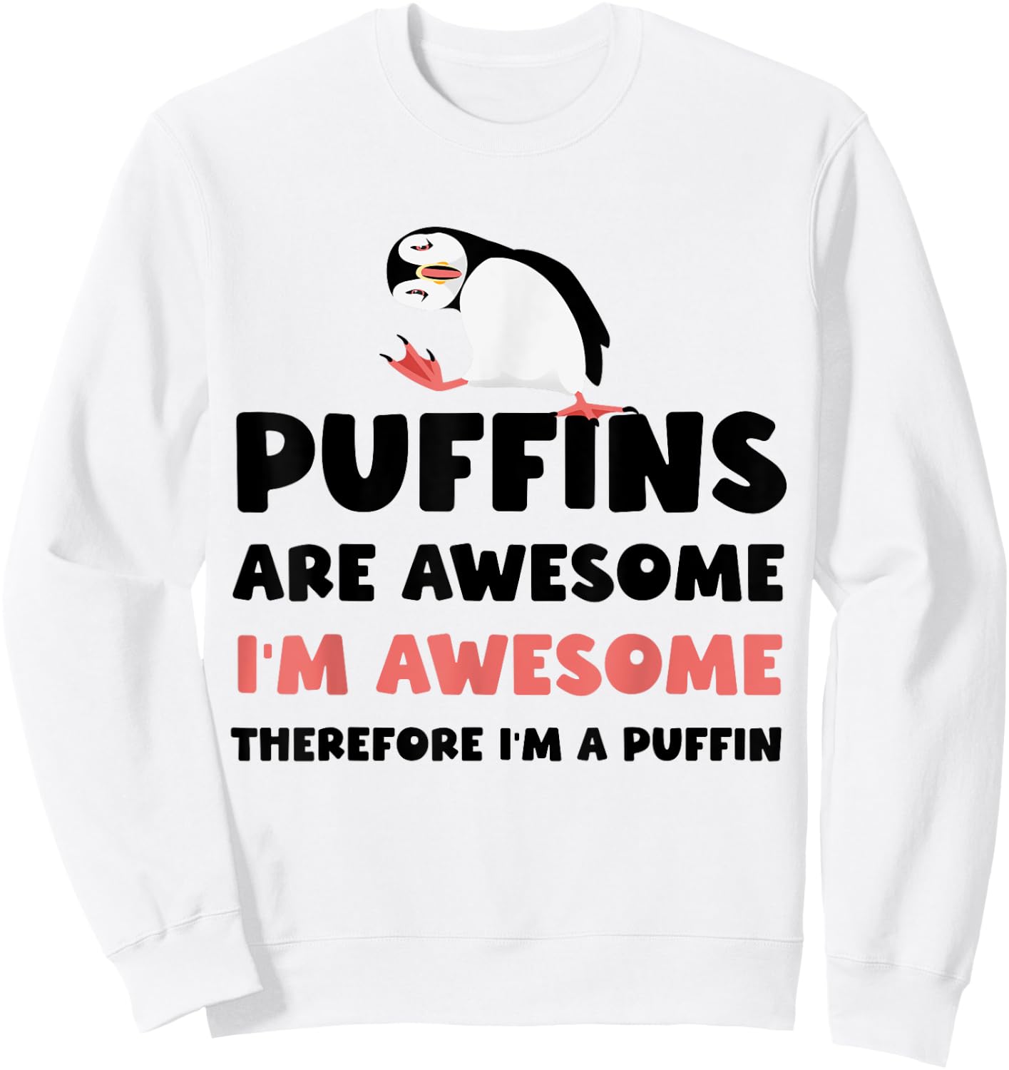 Puffin Shirt Seabird Iceland Sea Bird Puffins Sweatshirt - Sweatshirt | White
