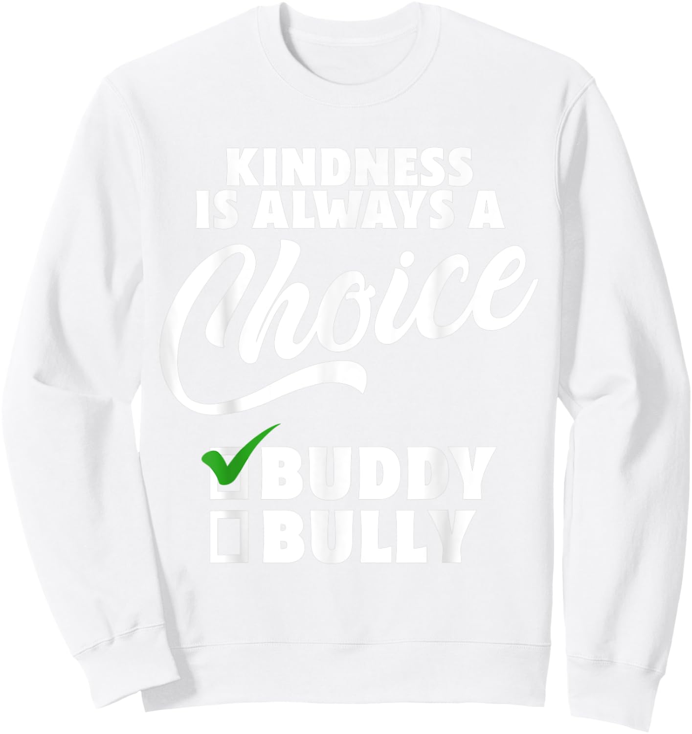 Cool Unity Day For Teachers School Kindness Orange Day Men Women Kids Sweatshirt - Sweatshirt | White
