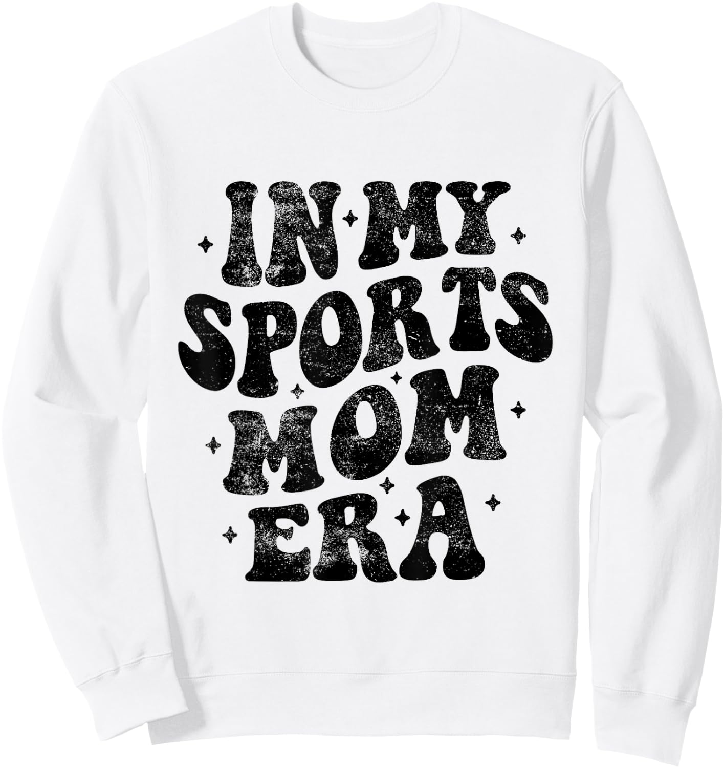 In My Sports Mom Era Funny Mothers Day Sport Sweatshirt - Sweatshirt | White