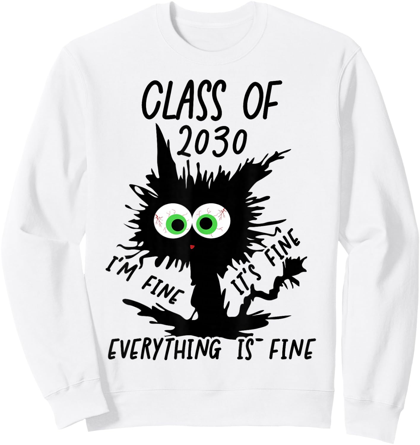 Class Of 2030 Sweatshirt - Sweatshirt | White