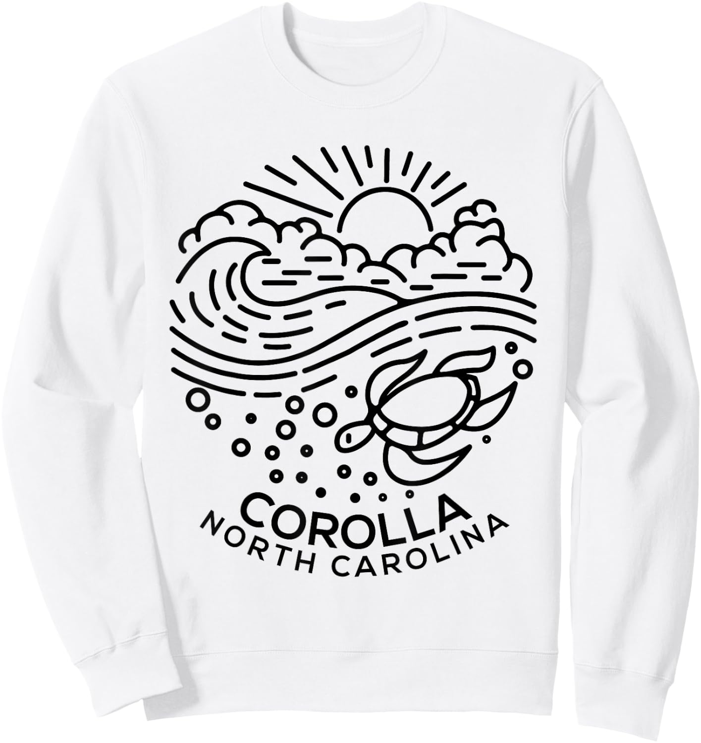 Corolla NC Sweatshirt - Sweatshirt | White