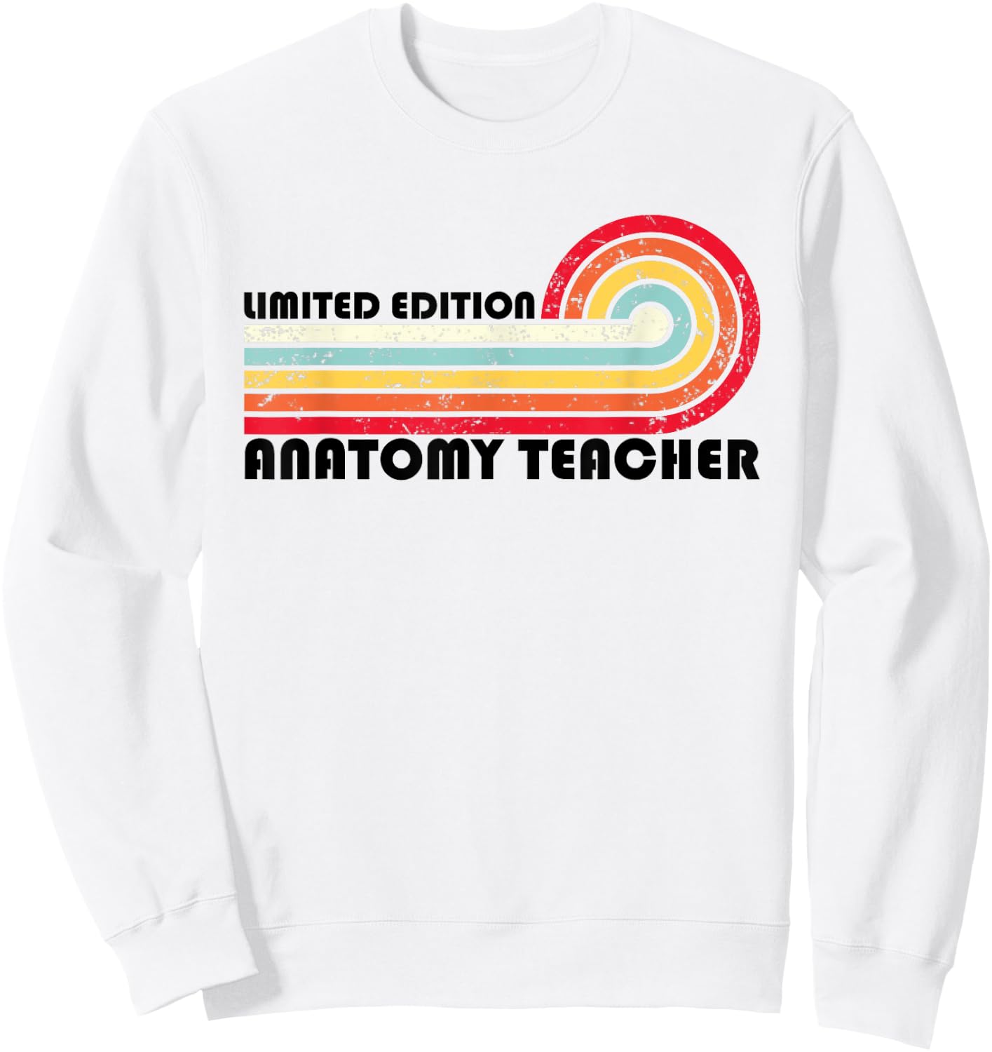 Anatomy Teacher Job Title Profession Worker Sweatshirt - Sweatshirt | White