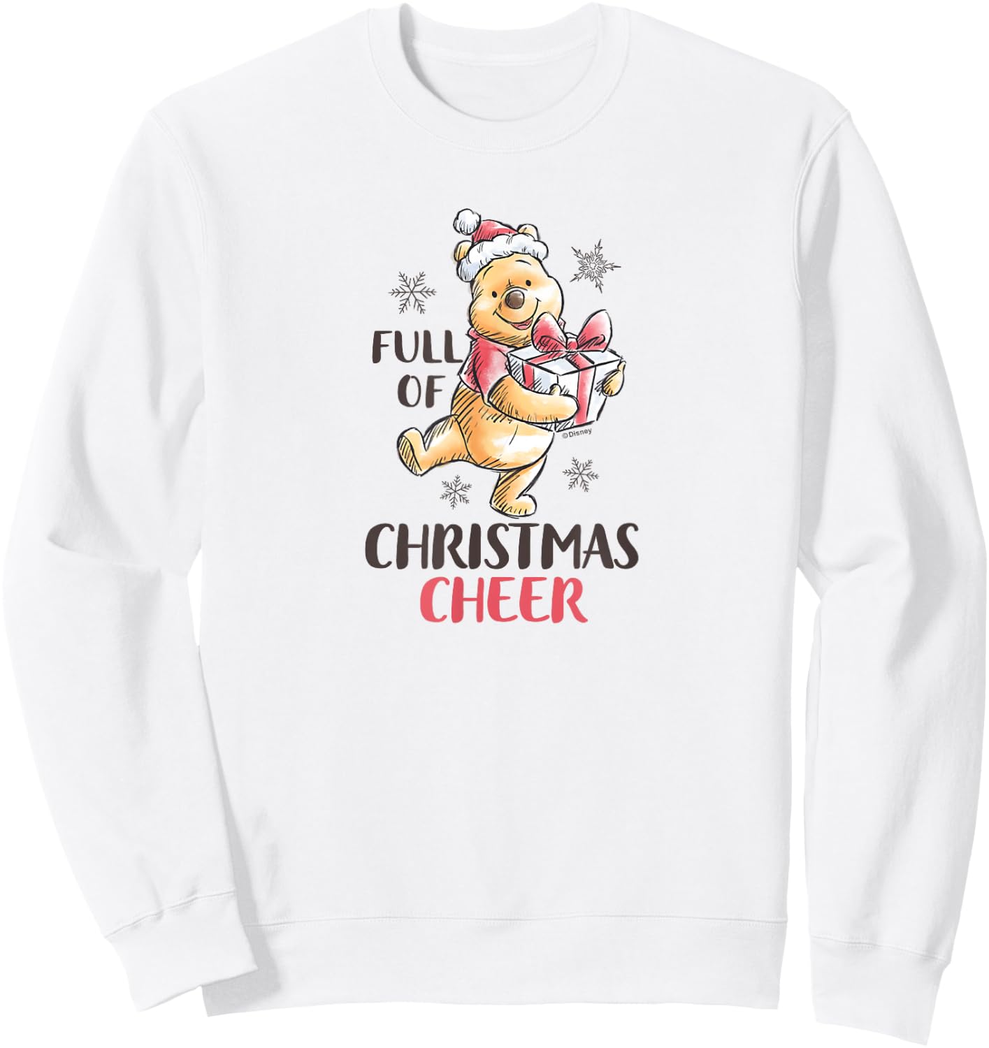 Winnie the Pooh - Full of Christmas Spirit Sweatshirt - Sweatshirt | White