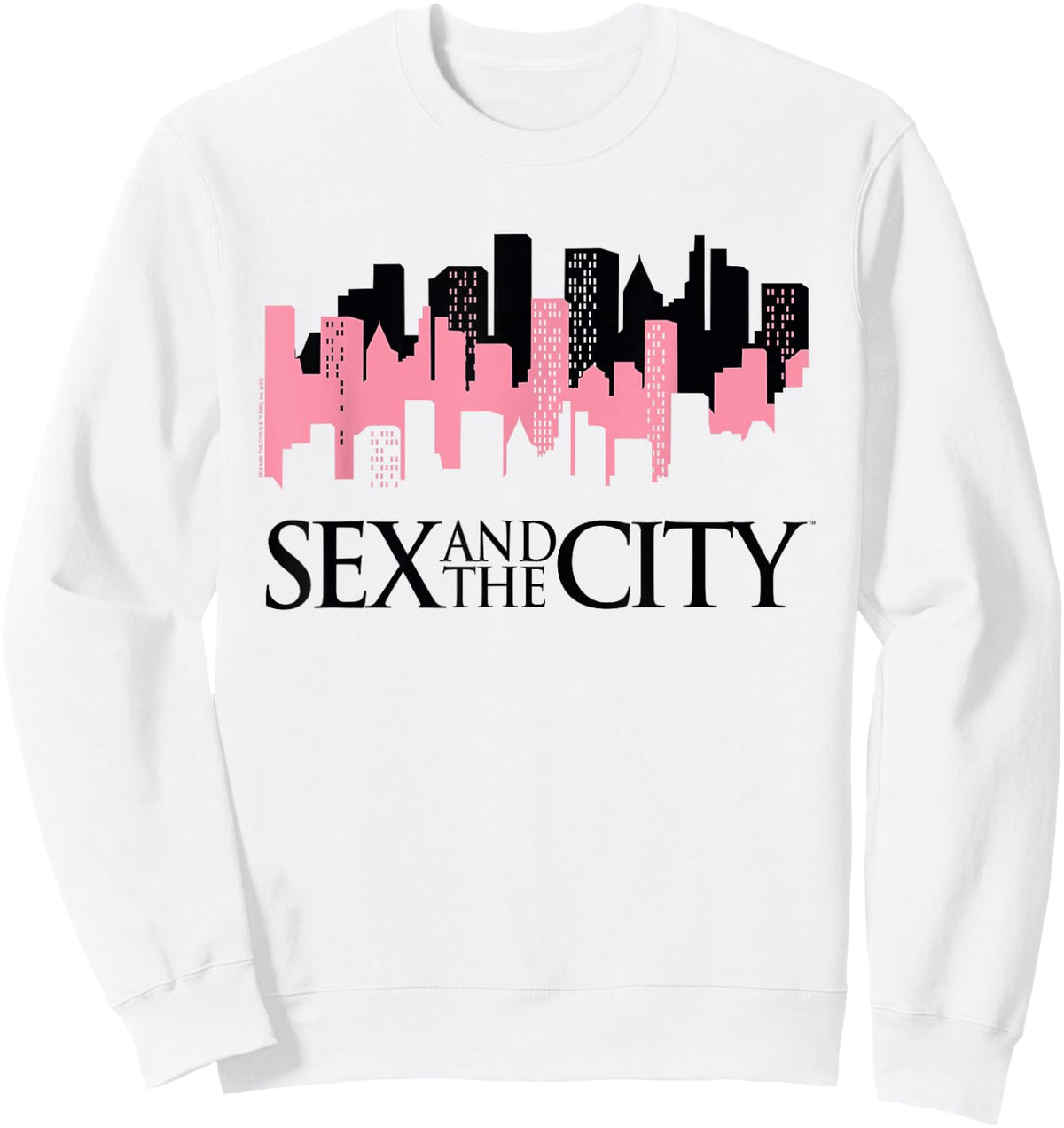 Sex and the City Cityscapes Sweatshirt - Sweatshirt | White