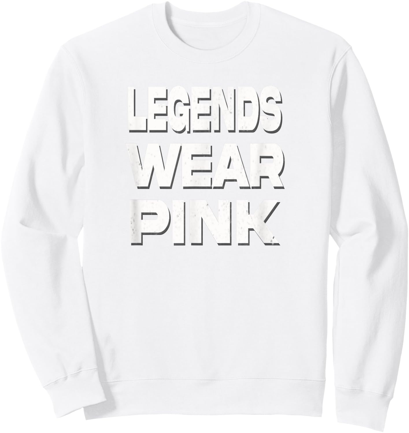 Legends Wear Pink Sweatshirt - Sweatshirt | White