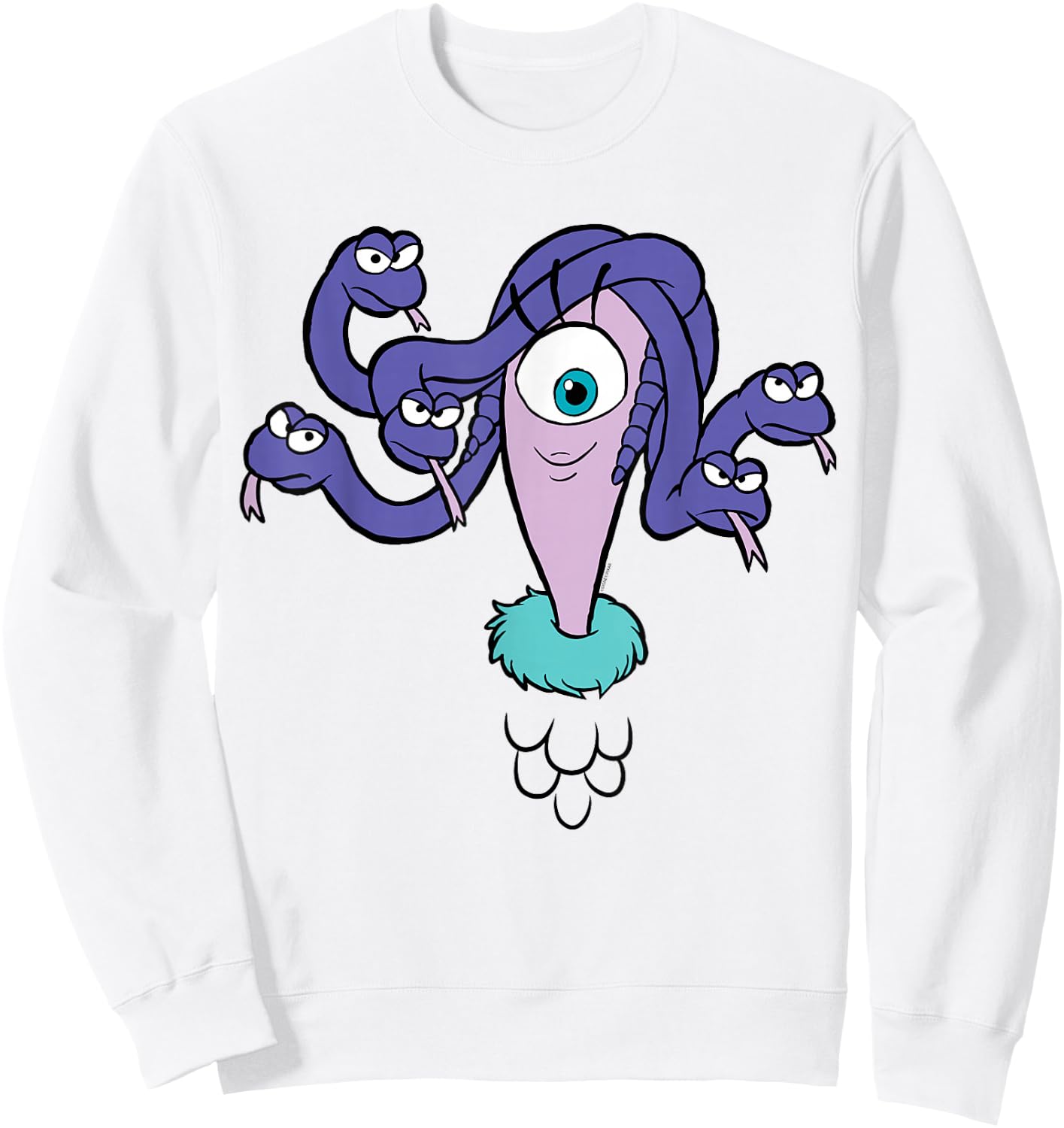 Disney and Pixar's Monsters, Inc. Celia Big Face Costume Sweatshirt - Sweatshirt | White