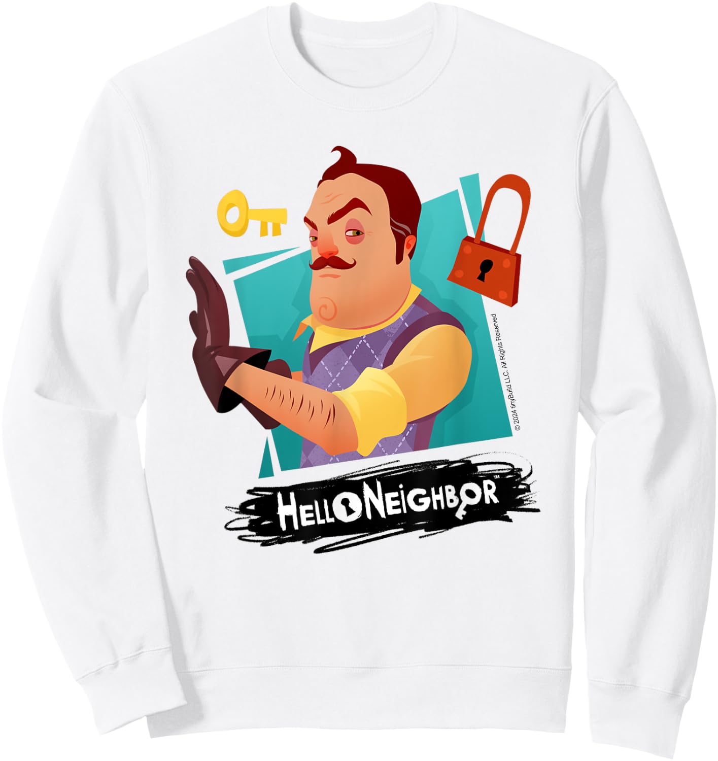Hello Neighbor - Game Related Designs Sweatshirt - Sweatshirt | White