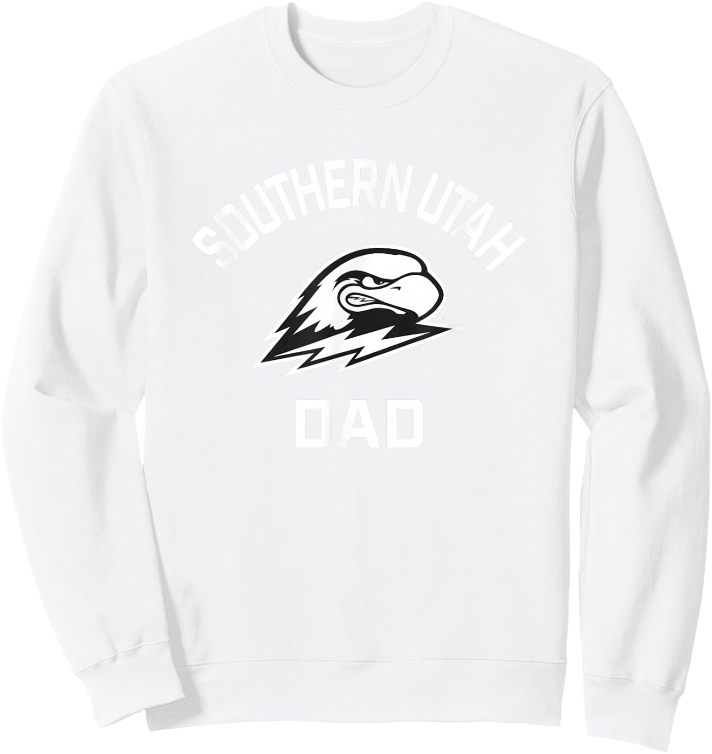 Southern Utah University Thunderbirds Arched Dad Sweatshirt - Sweatshirt | White