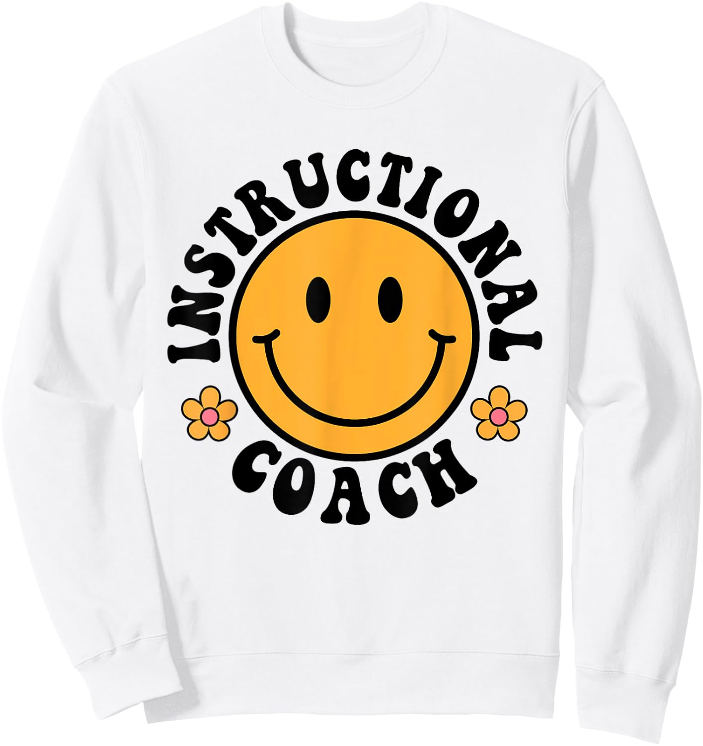 Instructional Coach Sweatshirt - Sweatshirt | White