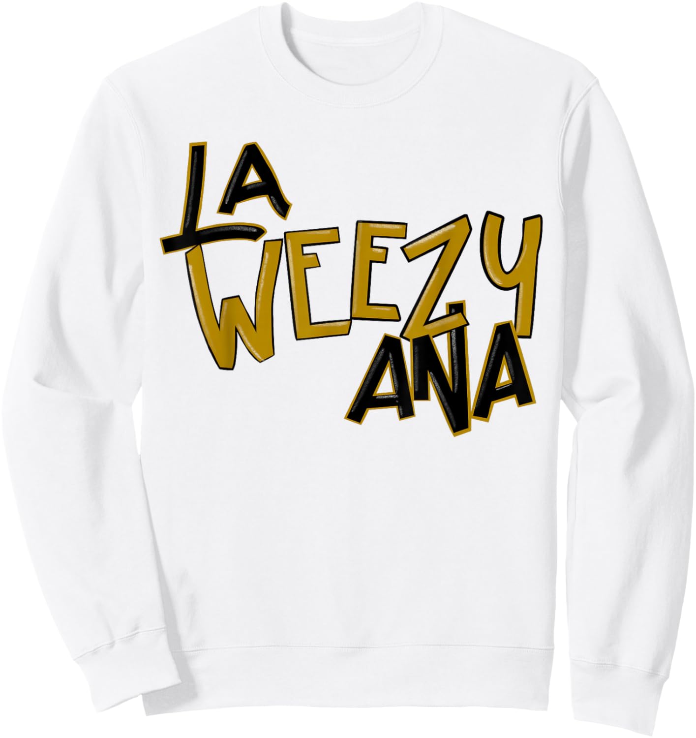 La Weezy Ana Louisiana Happy Mardi Gras Costume Men Women Sweatshirt - Sweatshirt | White