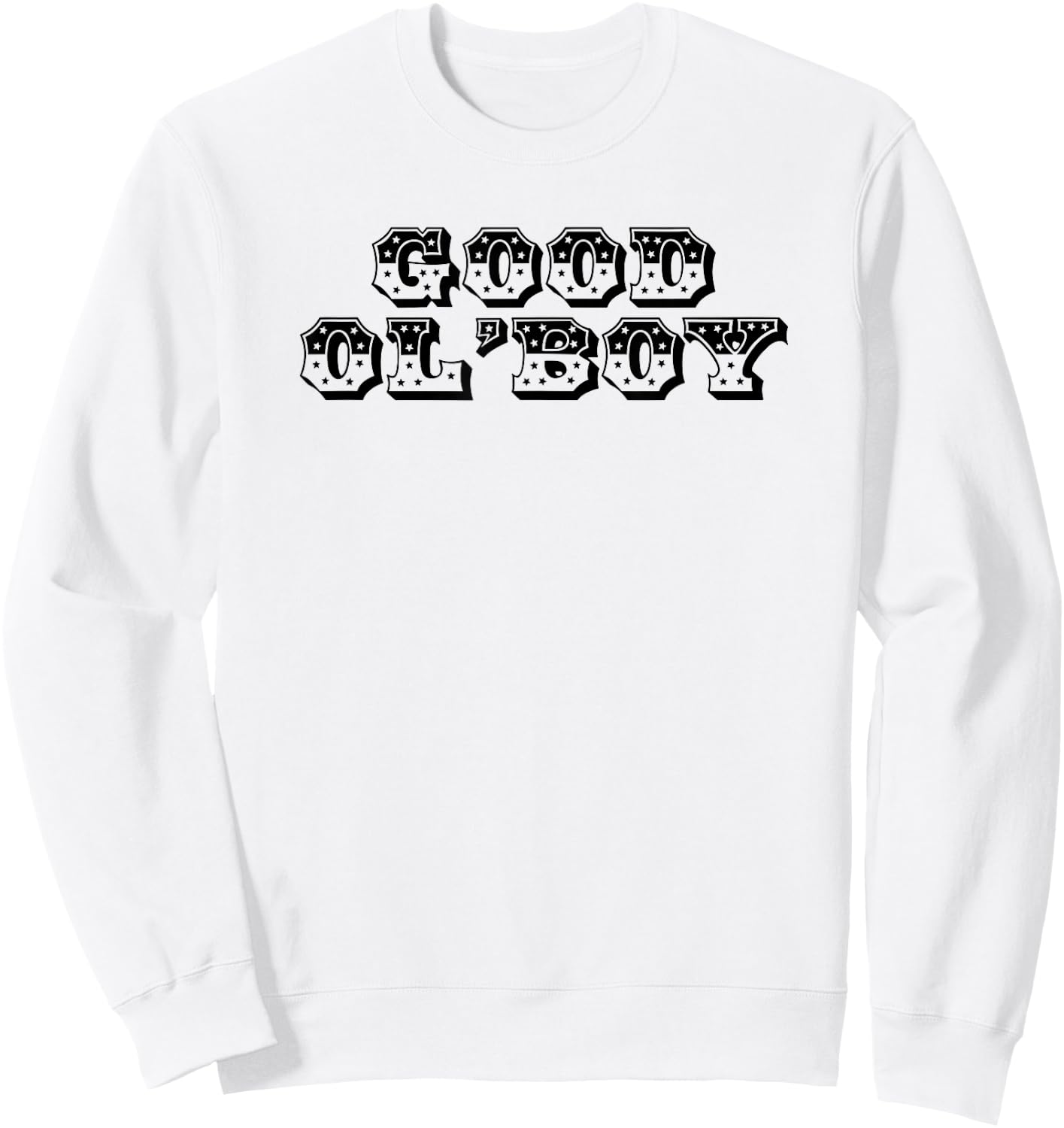 Good ol Boy 01 Sweatshirt - Sweatshirt | White