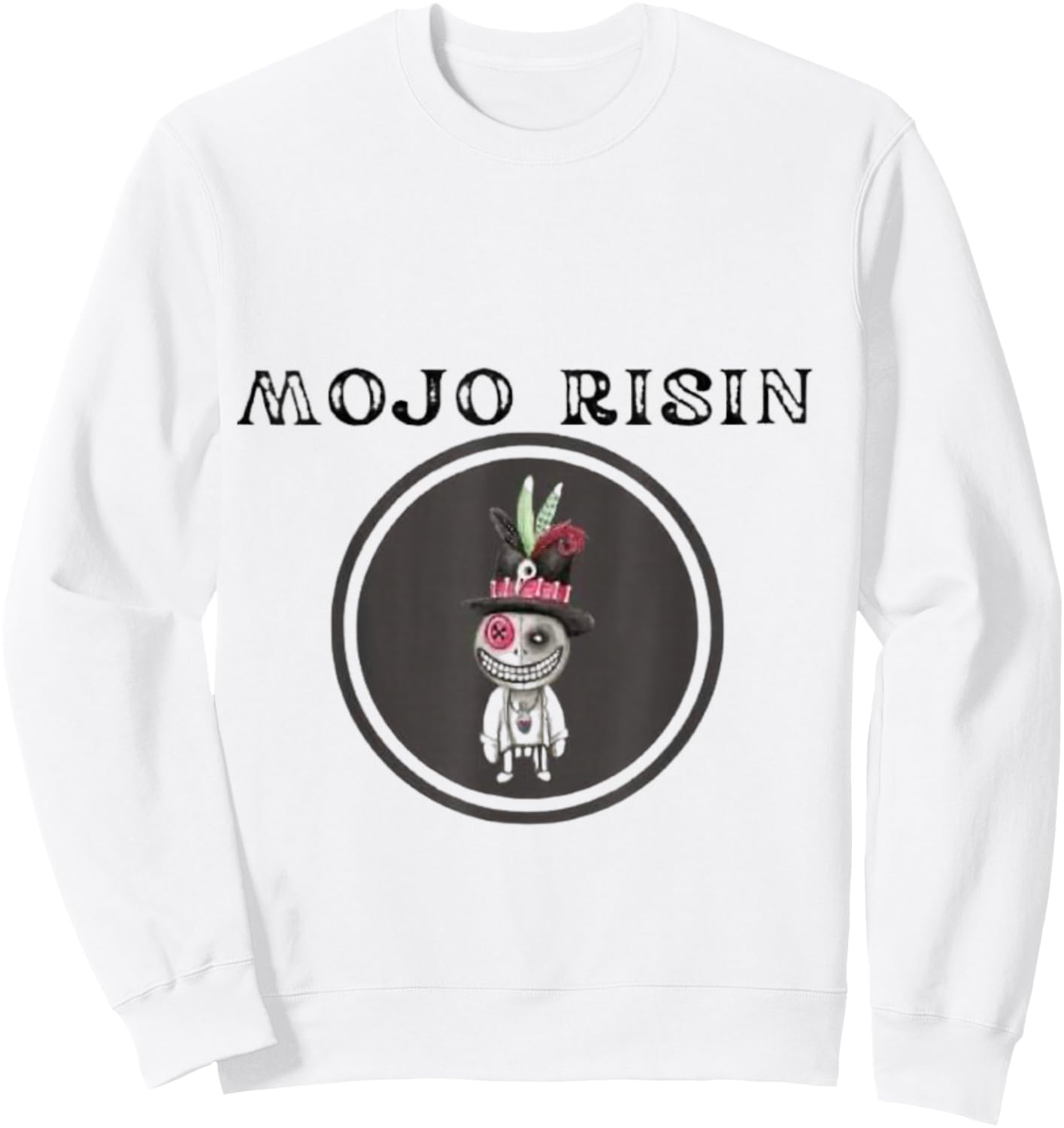 Mojo Risin Sweatshirt - Sweatshirt | White