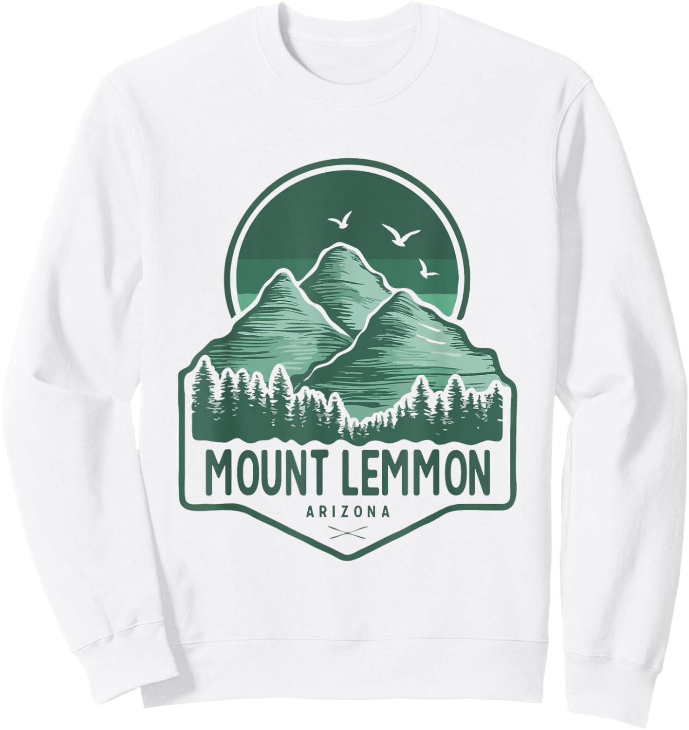 Mount Lemmon Mountains Arizona Hiking Outdoors Vintage Sweatshirt - Sweatshirt | White