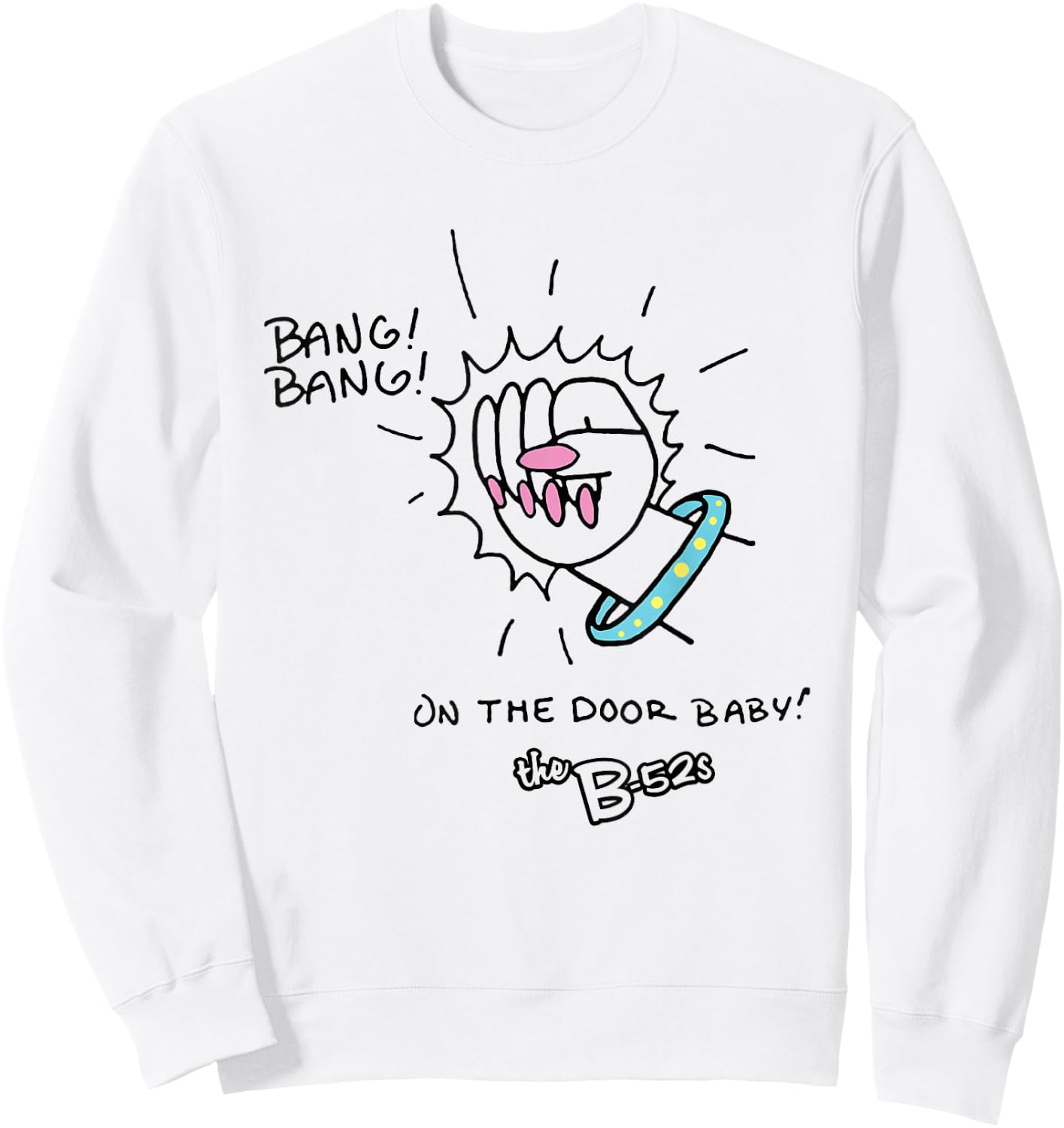 The B-52s - Bang Bang Sweatshirt - Sweatshirt | White