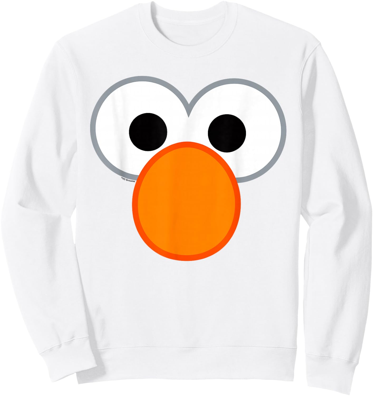 Sesame Street Elmo Eyes Halloween Costume Sweatshirt - Sweatshirt | White