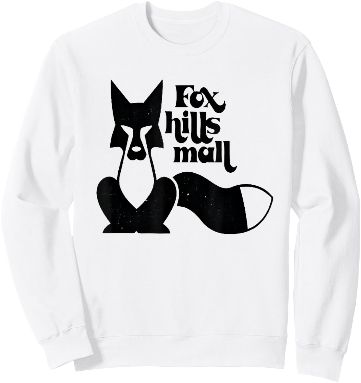 Fox Hills Mall Los Angeles Retro Vintage Sweatshirt - Sweatshirt | White