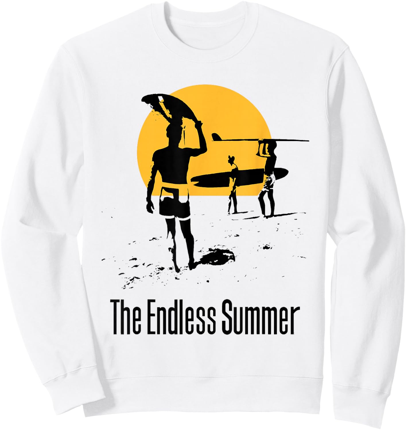 The Endless Summer 1966 Classic Surf Movie 60s Vintage Surf Sweatshirt - Sweatshirt | White