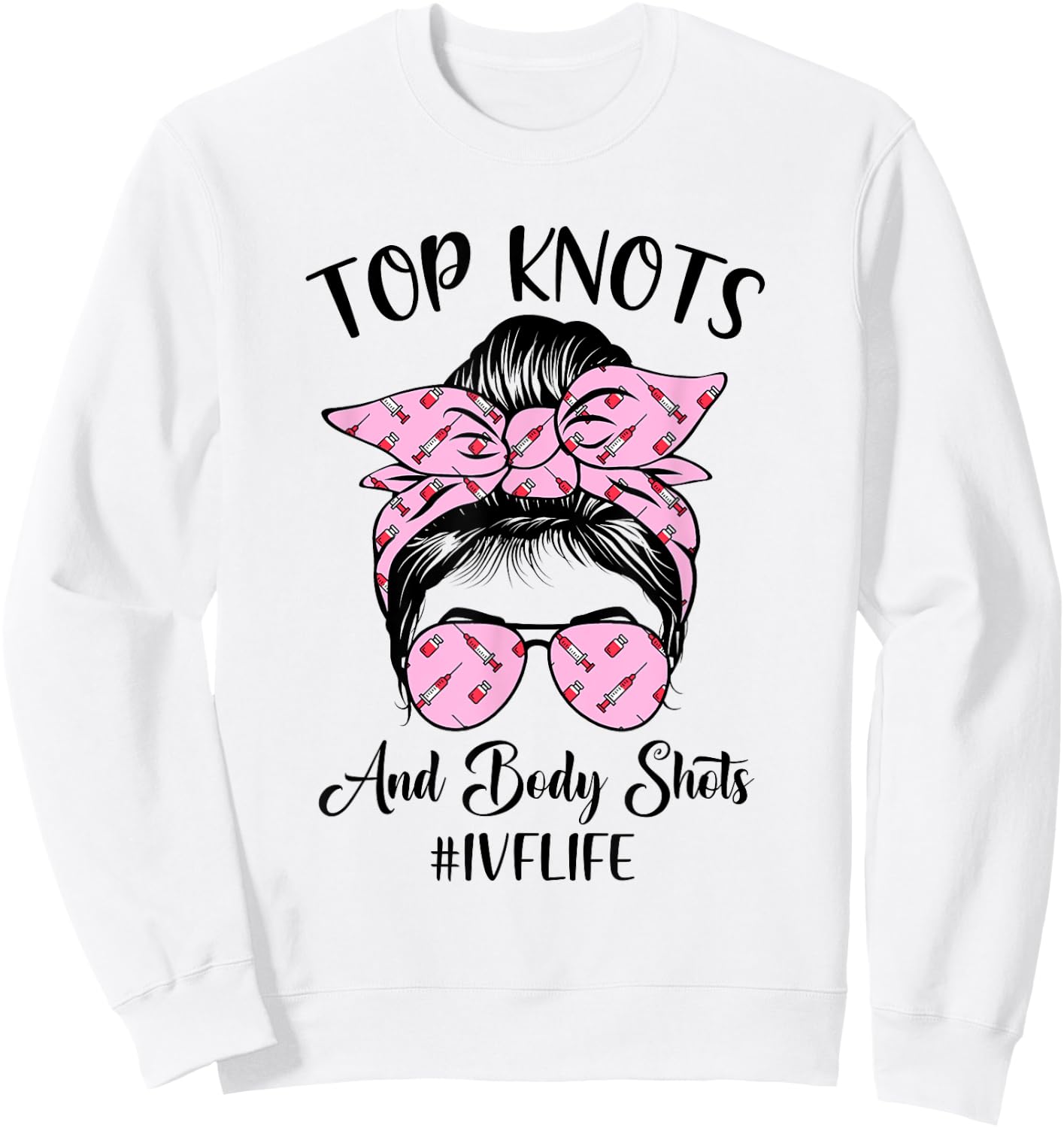 Funny Ivf Life Ivf Mom Ivf Transfer Day Embryo Transfer Sweatshirt - Sweatshirt | White