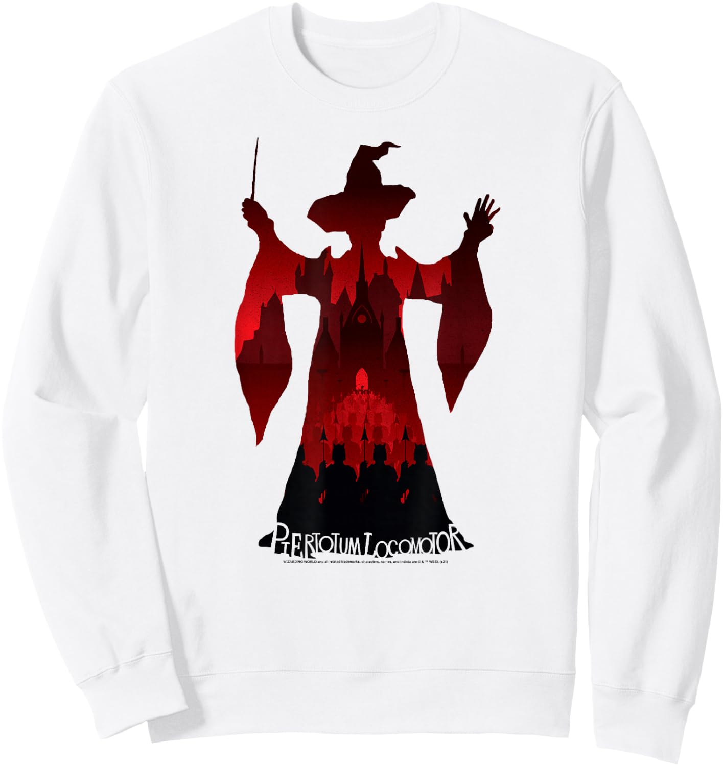 Harry Potter McGonagall Piertotum Locomotor Small Sweatshirt - Sweatshirt | White
