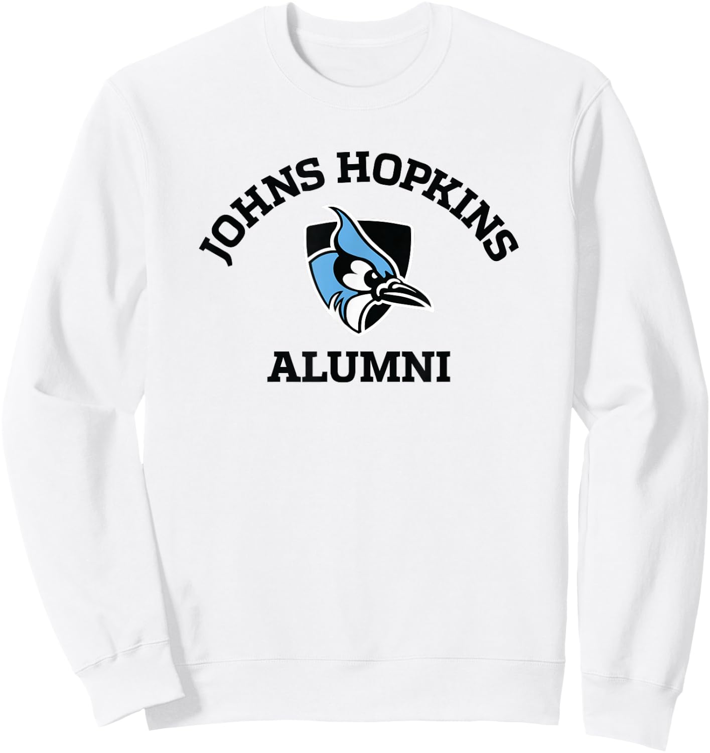 Johns Hopkins University Alumni Color Sweatshirt - Sweatshirt | White