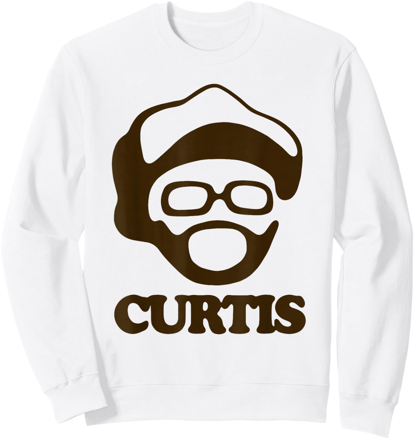 Curtis Mayfield CURTIS Sweatshirt - Sweatshirt | White