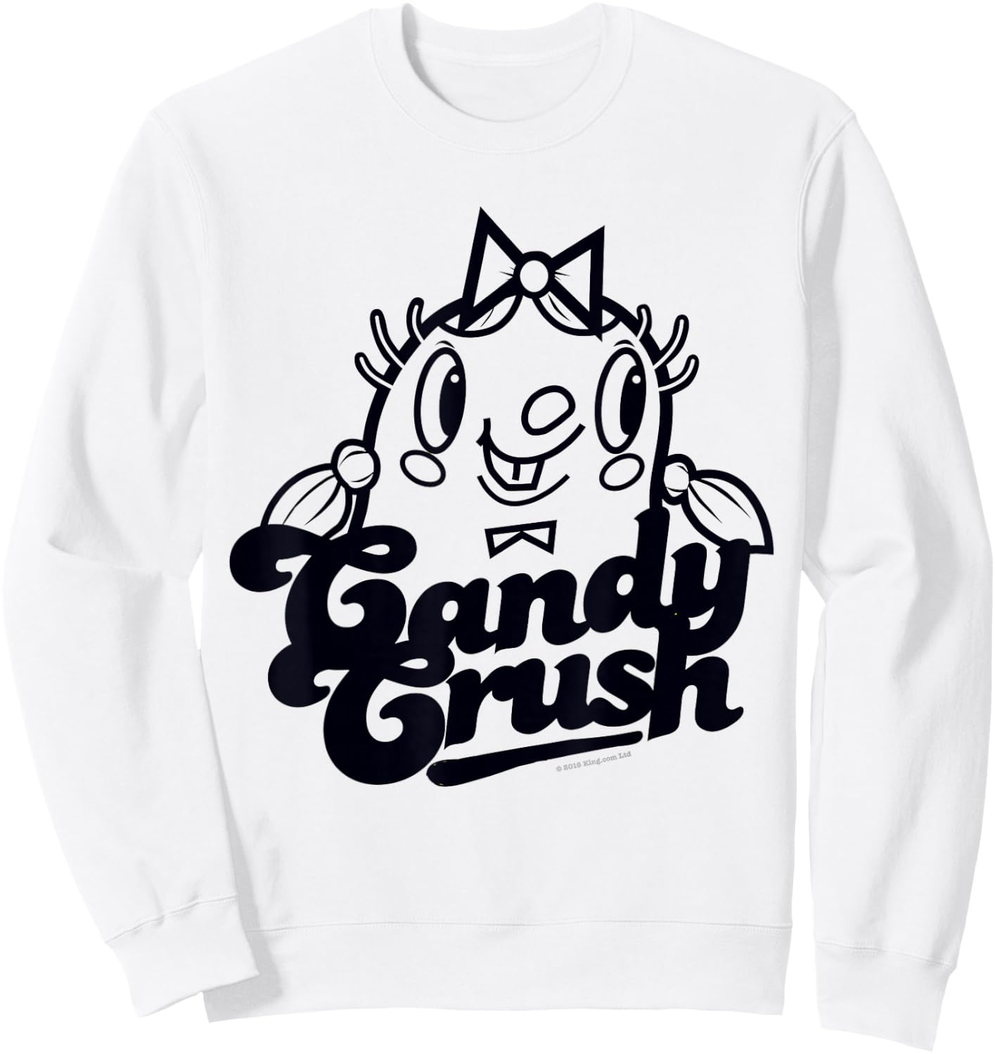 Candy Crush Tiffi Sweatshirt - Sweatshirt | White