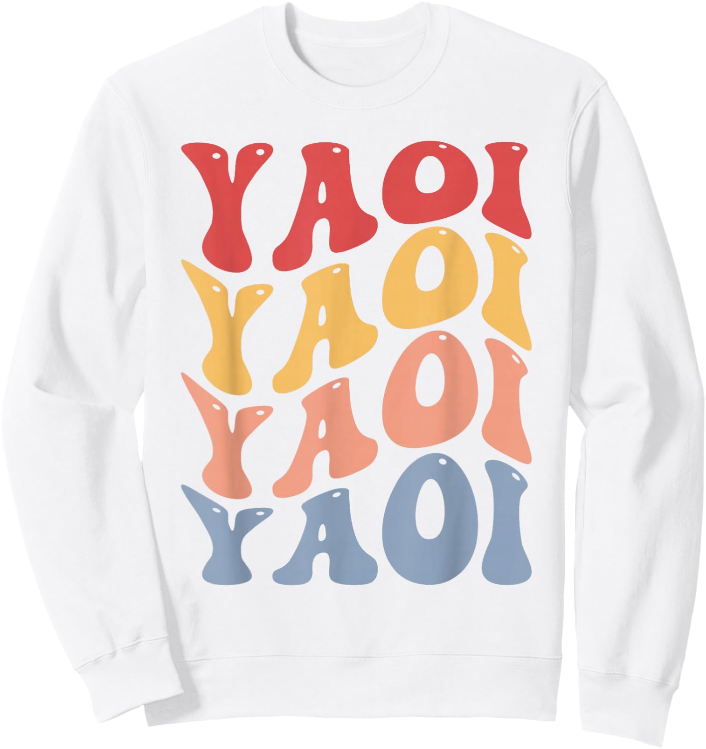 Yaoi Groovy Manga BL Sweatshirt - Sweatshirt | White