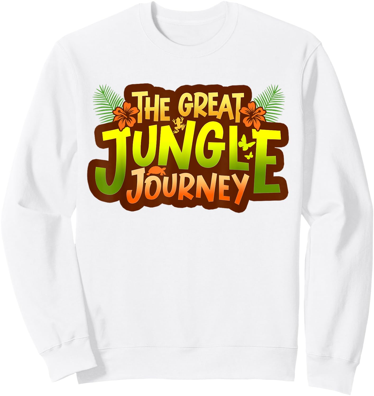 The Great Jungle Journey VBS 2026 Vacation Bible School Sweatshirt - Sweatshirt | White