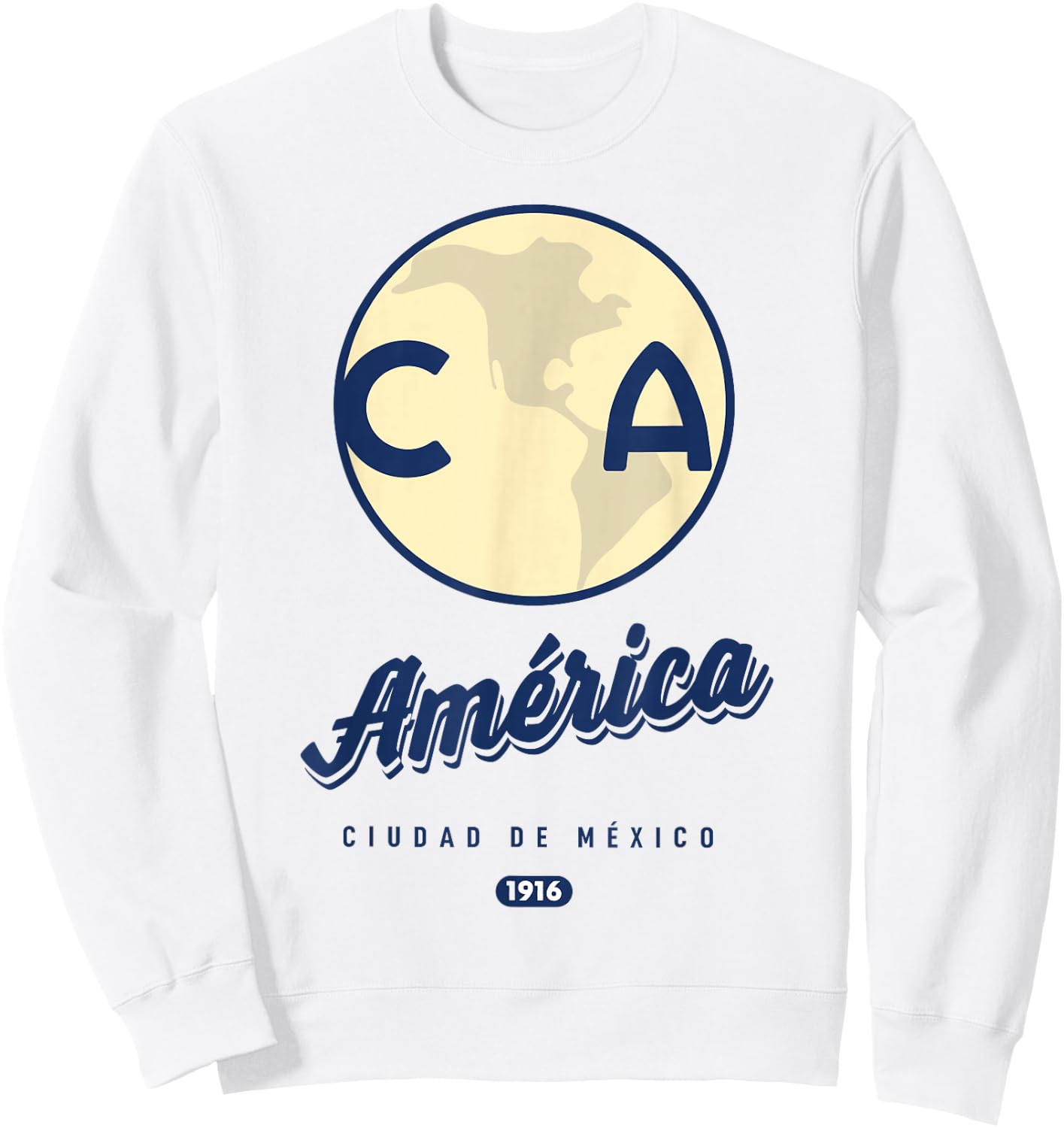 Club America - Score Big with Our Exclusive Collection Sweatshirt - Sweatshirt | White