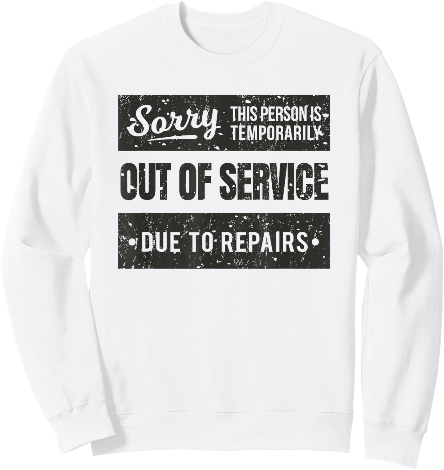 Funny Hip Knee Shoulder Joint Replacement Surgery Sweatshirt - Sweatshirt | White