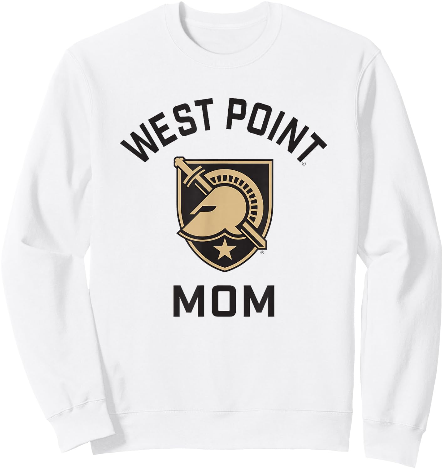 Army West Point Black Knights Arched Mom Sweatshirt - Sweatshirt | White