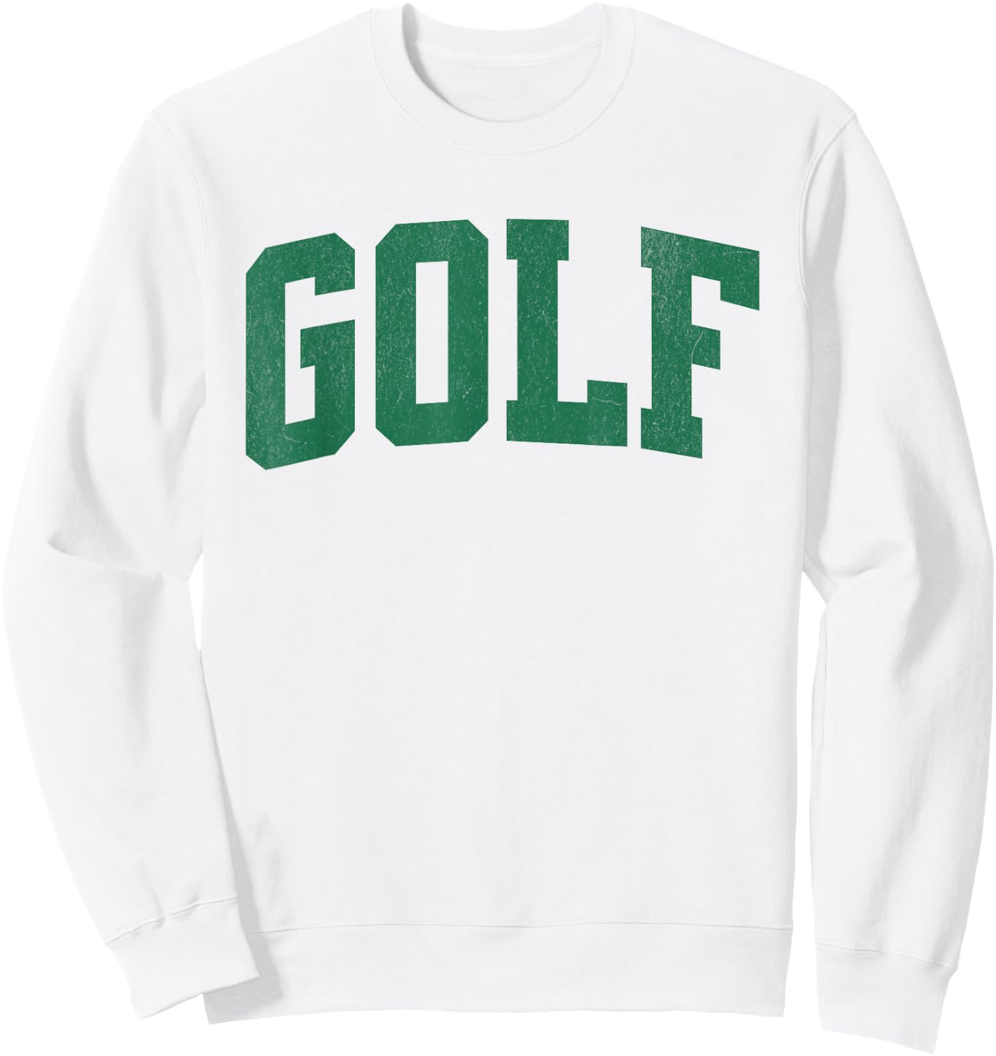 golf trendy Gift golfer green golf tournament girl trip Sweatshirt - Sweatshirt | White