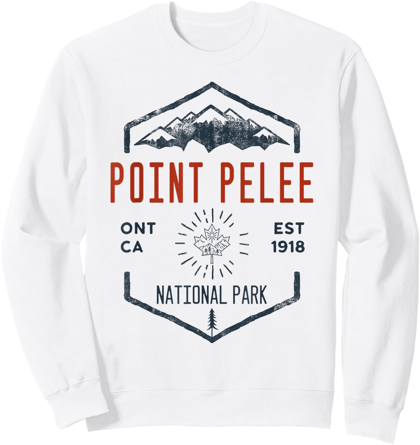 Point Pelee National Park Canada Vintage Sweatshirt - Sweatshirt | White