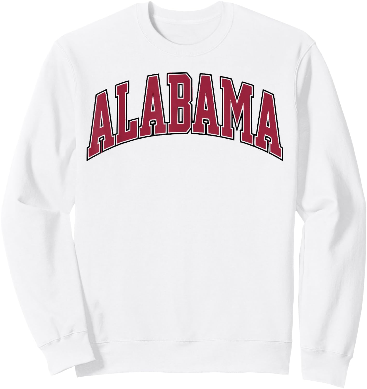 Alabama - Throwback Design Sweatshirt - Sweatshirt | White