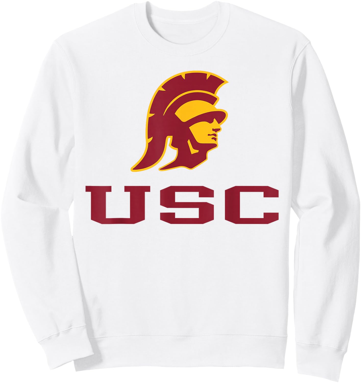 USC Trojans Sportsmanship Officially Licensed Sweatshirt - Sweatshirt | White