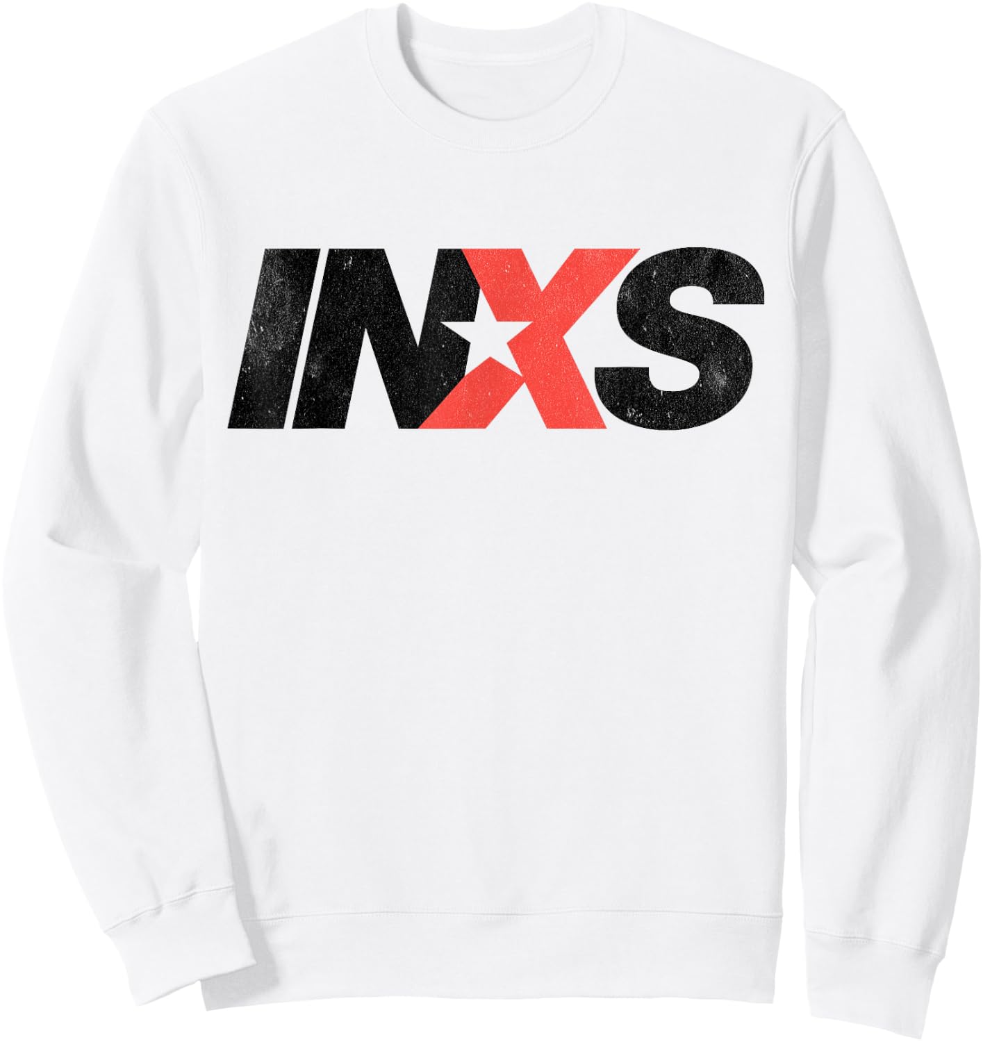 INXS – EW Logo White Sweatshirt - Sweatshirt | White