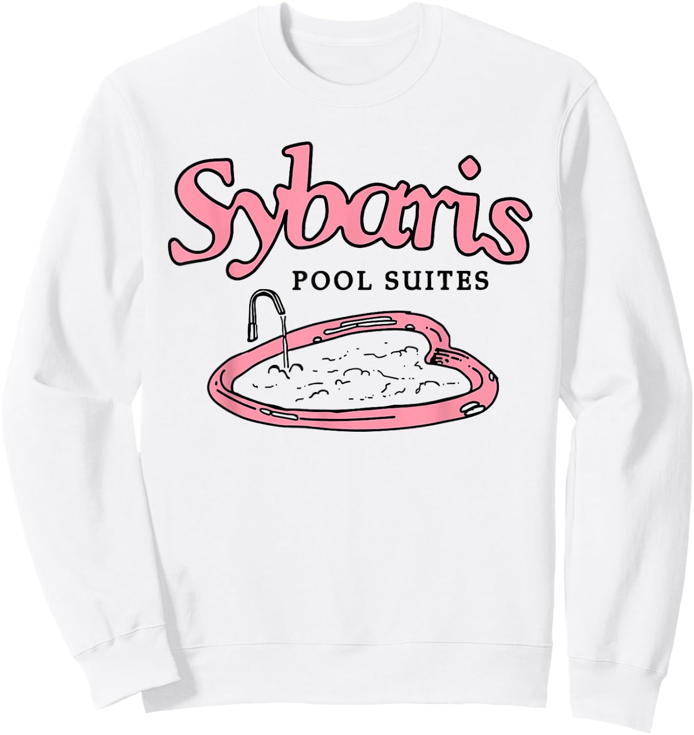Sybaris Pool Suites Funny design Sweatshirt - Sweatshirt | White