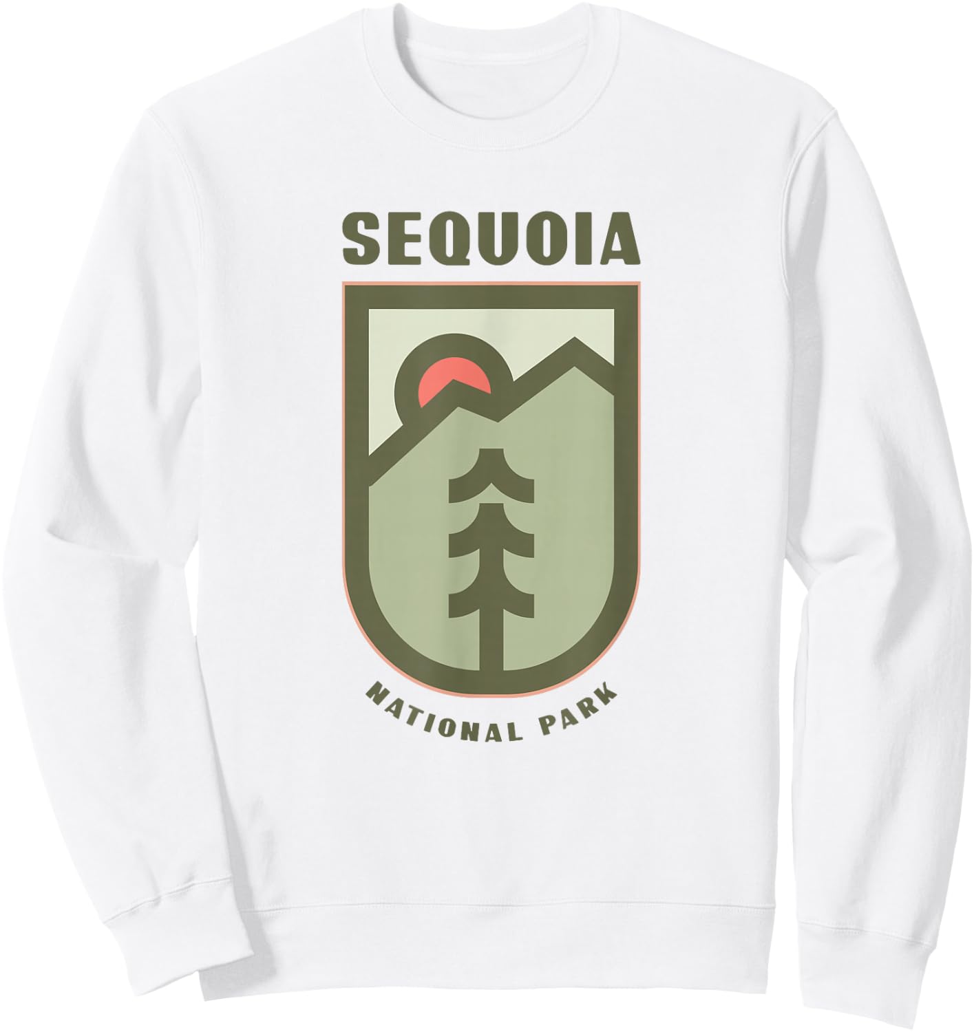 Family Vacation Gift - Sequoia National Park Sweatshirt - Sweatshirt | White