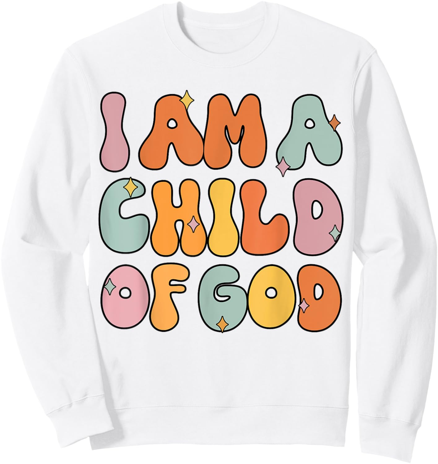 Im Child of God Cute Christian Jesus Teen Girl Women Toddler Sweatshirt - Sweatshirt | White