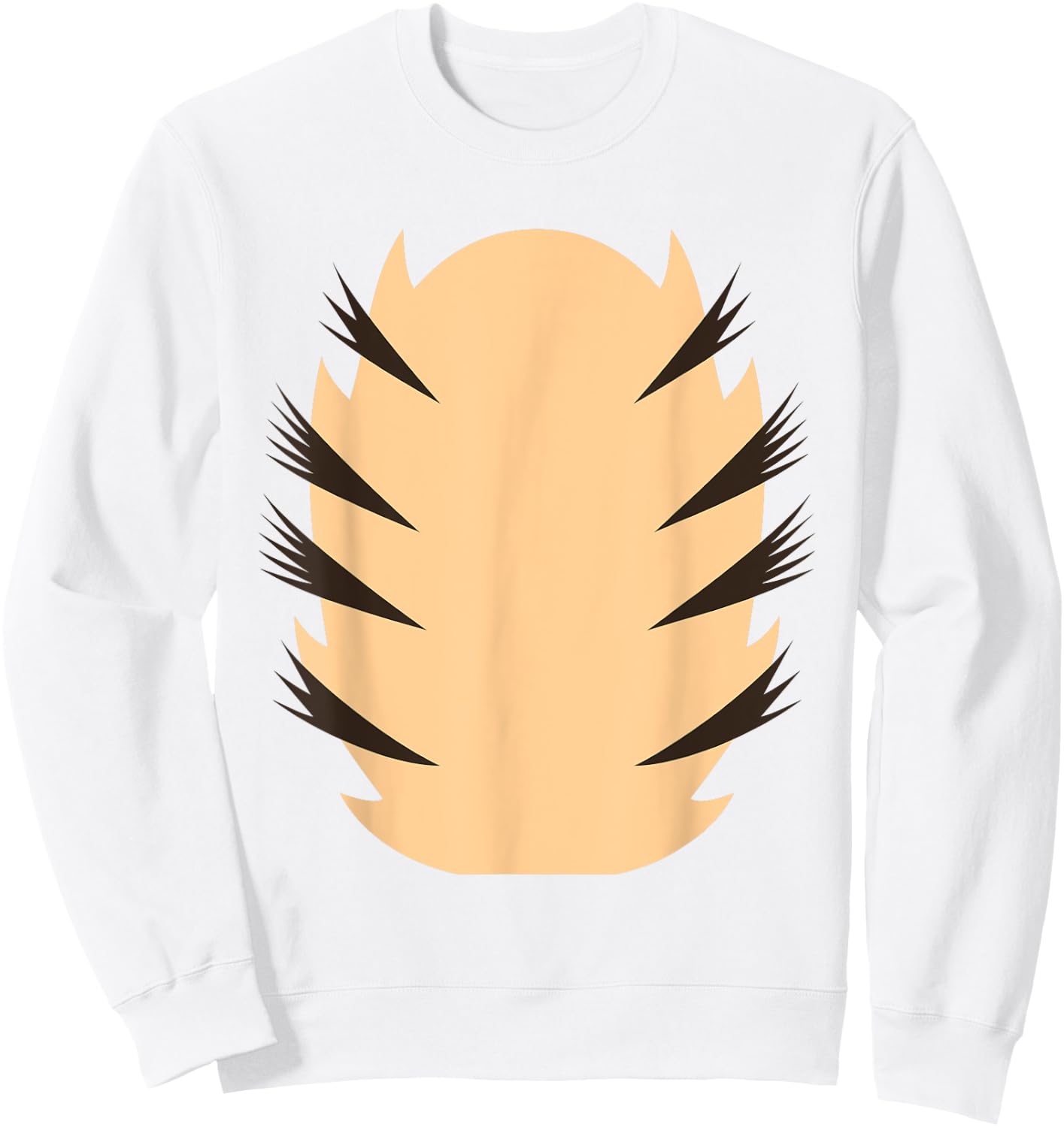 Cute Orange Tiger DIY for Halloween Costume Sweatshirt - Sweatshirt | White