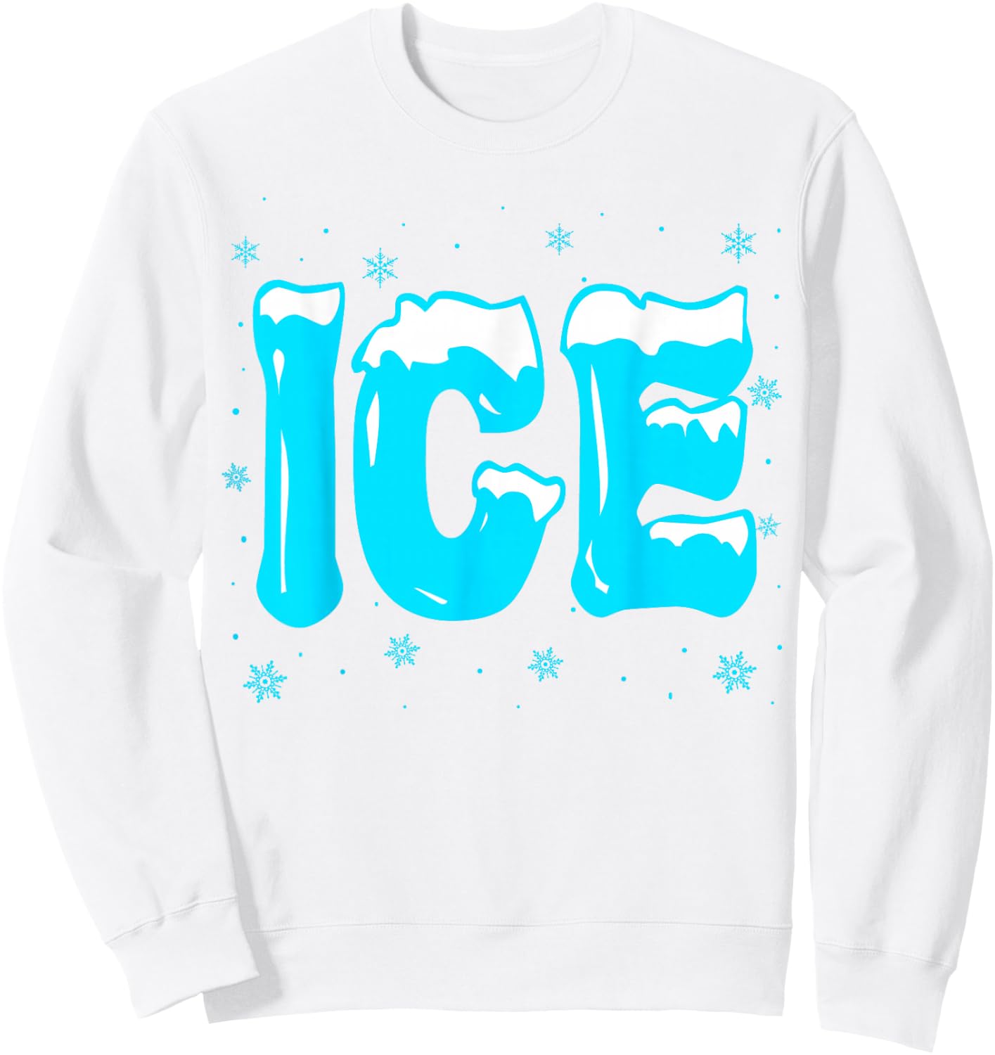 Funny Fire and Ice Costume Halloween 2024 Family Matching Sweatshirt - Sweatshirt | White