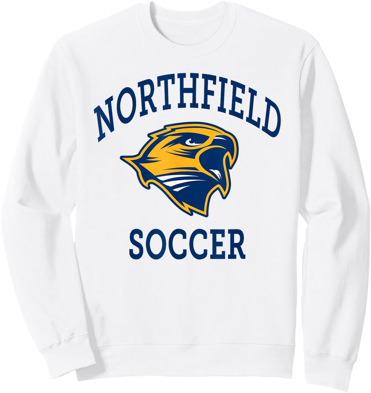Northfield High School Nighthawks Soccer Sweatshirt - Sweatshirt | White