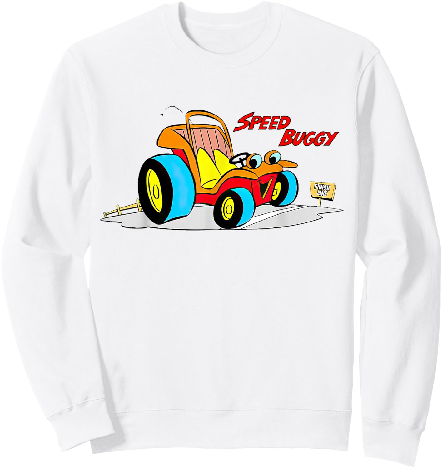 Speeds Beautiful Design Buggys Love American Cartoons Poster Sweatshirt - Sweatshirt | White