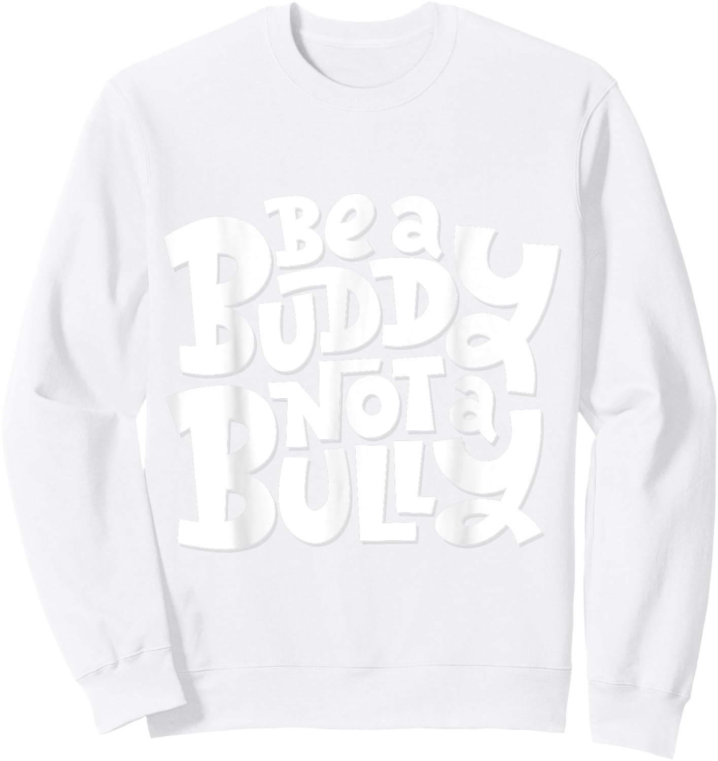 Unity Day Orange Kids Anti Bullying Stop Bullying Spirit Day Sweatshirt - Sweatshirt | White