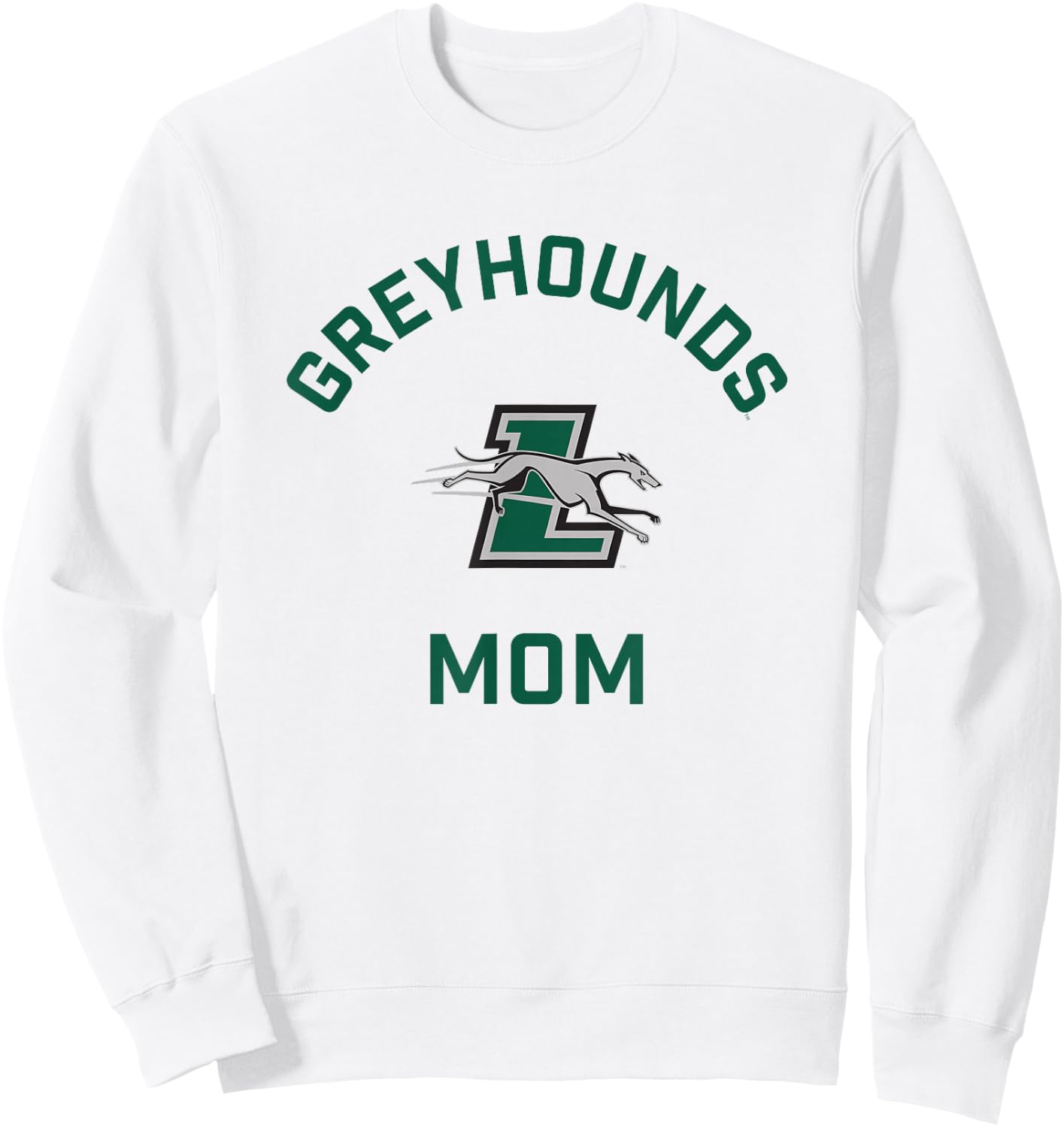 Loyola University Maryland Greyhounds Arched Mom Sweatshirt - Sweatshirt | White